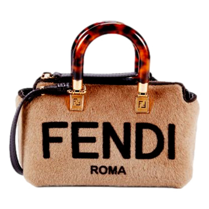 Roma By The Way Lamb Fur Mini Cross Body Bag