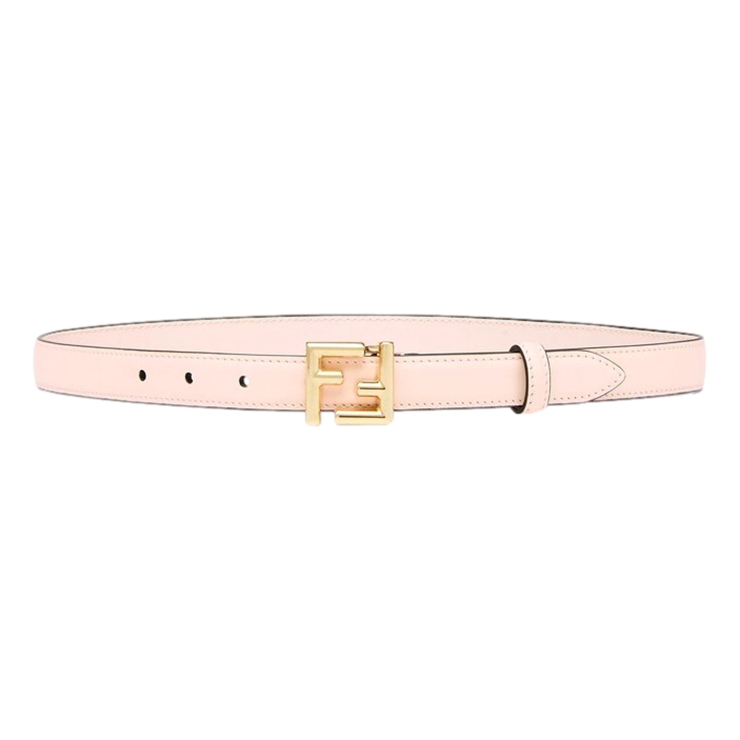 FF Confeto Pink Calfskin Leather Belt size 90