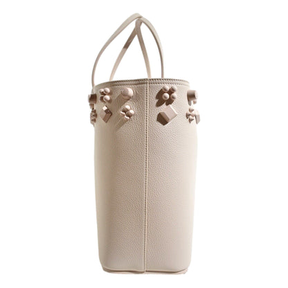 Cabata Spike Large Tote Shoulder Bag Leche Ivory