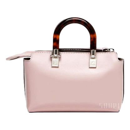 By The Way Mini Bag Boston Small Bag in Light Pink Patent Leather