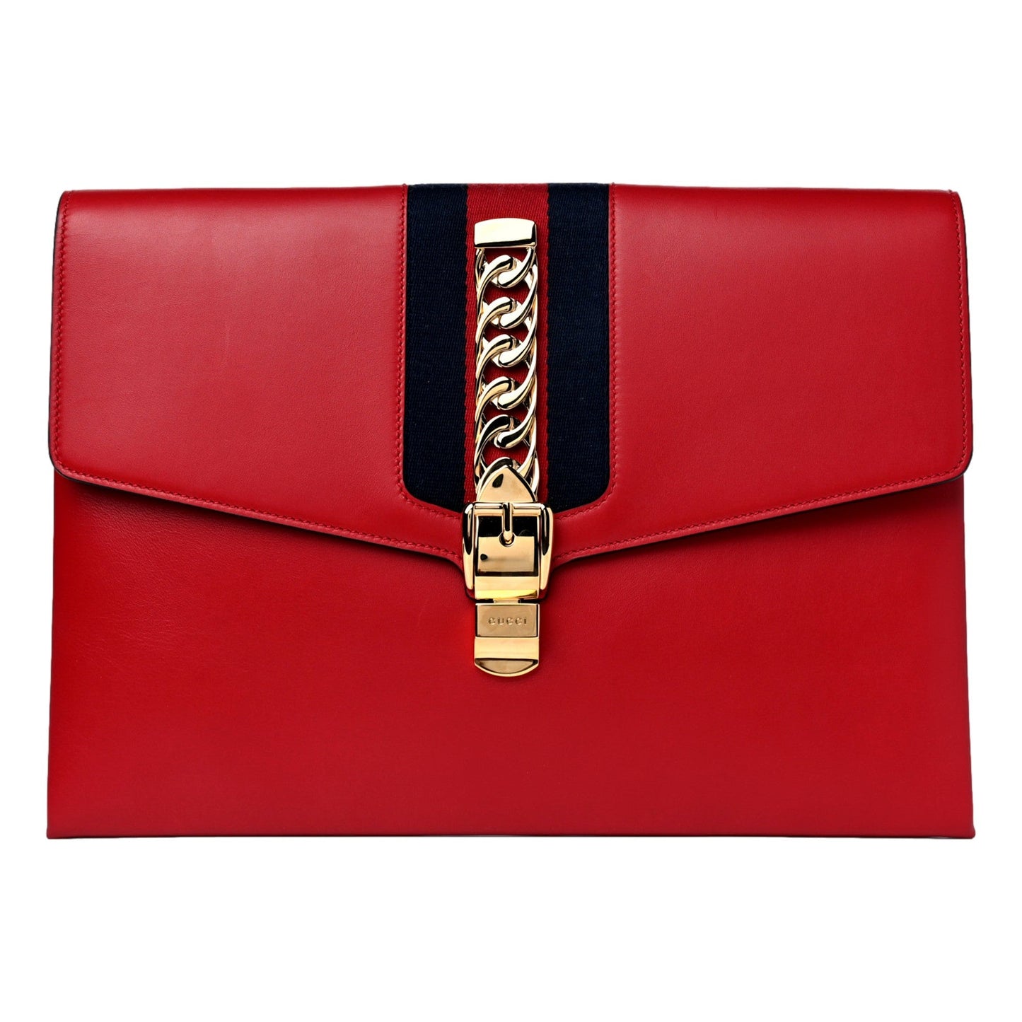 Maxi Sylvie Red Clutch