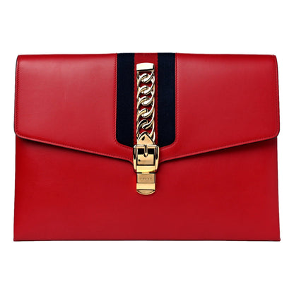 Maxi Sylvie Red Clutch