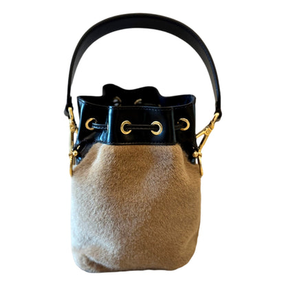 Mon Tresor Mini Bag in Shearling Superlux