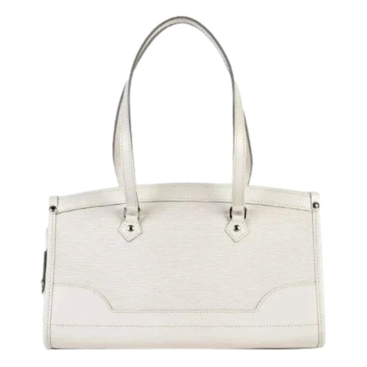 Madeleine PM Epi Shoulder Bag White