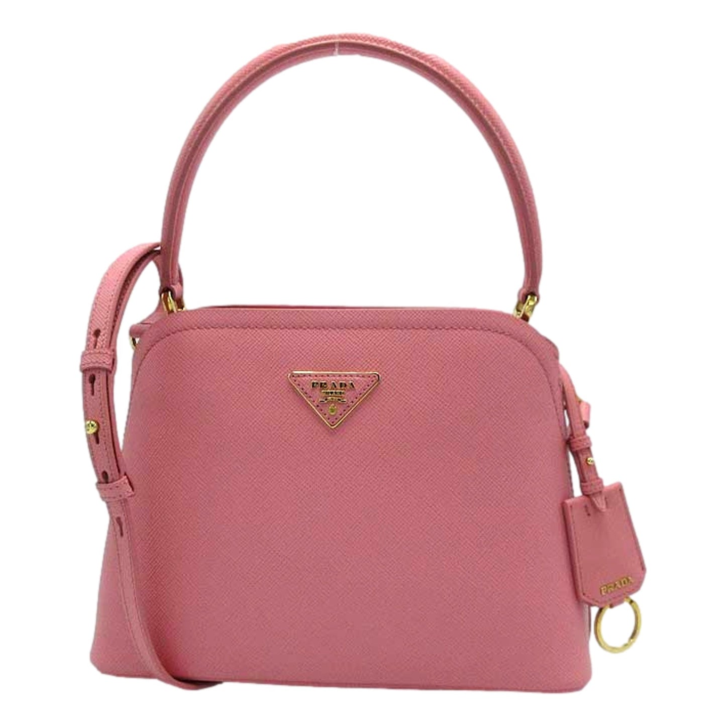 Medium Saffiano Leather Matinee Handbag Petalo Pink