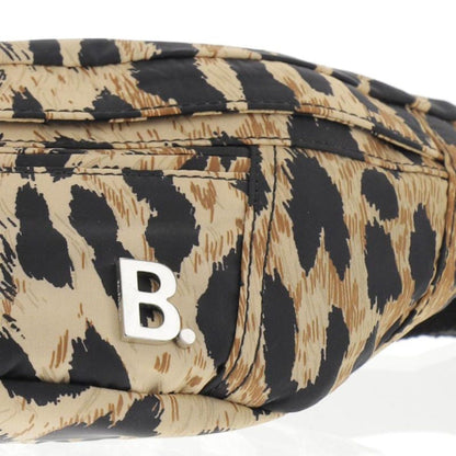 Nylon Leopard Print Belt Bag