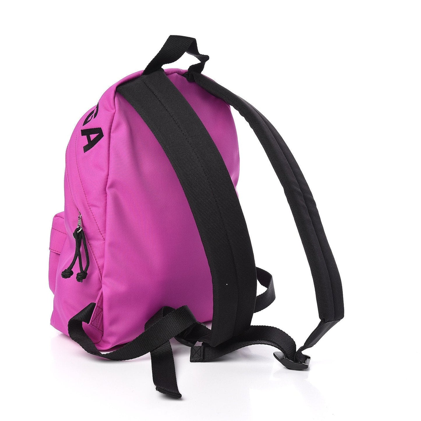 Logo Wheel Sport Nylon Pink Backpack