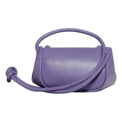 Beak Lavender Nappa Leather Small Crossbody Bag