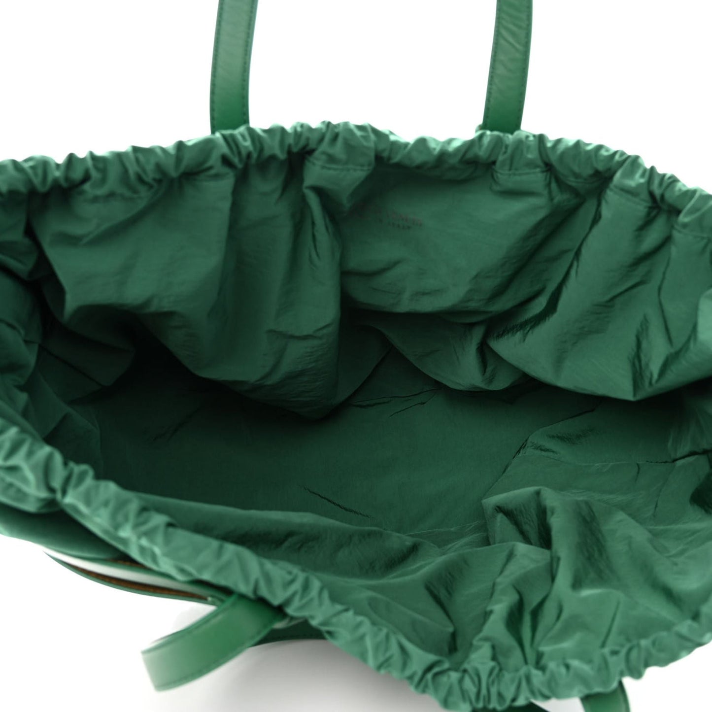 The Shell Bag Racing Green French Calfskin