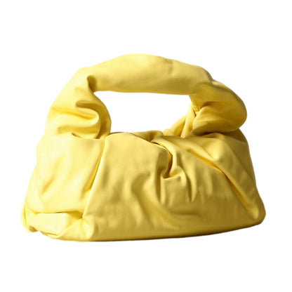 The Shoulder Pouch Sherbert Yellow Nappa Shoulder Bag