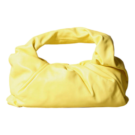 The Shoulder Pouch Sherbert Yellow Nappa Shoulder Bag