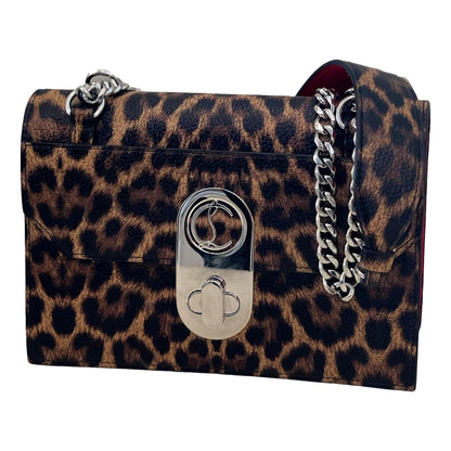 Elisa Calf Empire Leopard Bag