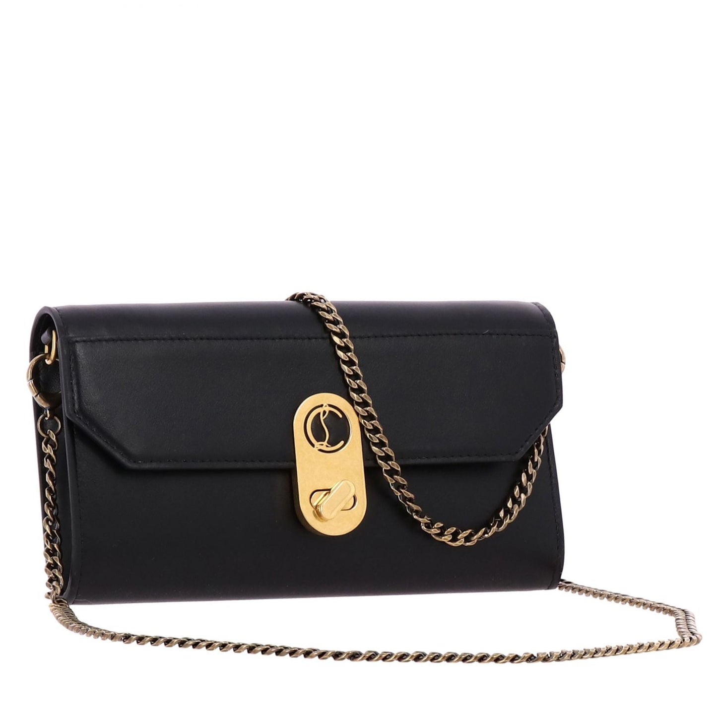 Elisa Black Paris Convertible Shoulder Belt Bag