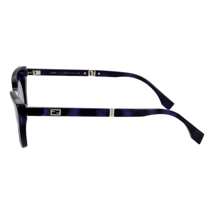 Women's Injected Touch of FF Blue Havana Sunglasses