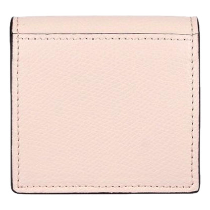 Calf Leather F Logo Poudre Pink Leather Coin Case