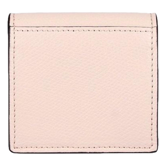 Calf Leather F Logo Poudre Pink Leather Coin Case