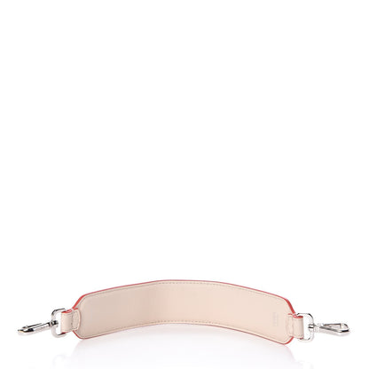 "FUN" Beige Multicolor Studded Mini Leather Shoulder Strap