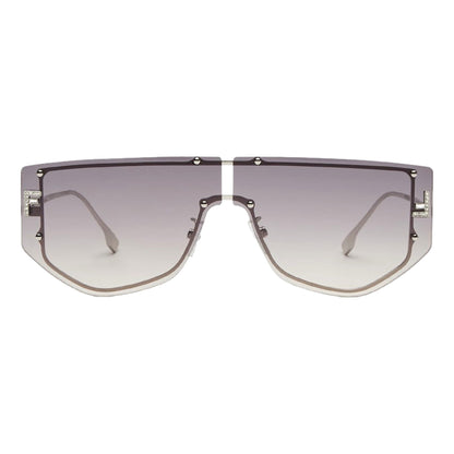 First Women's Sunglasses Grey Metal