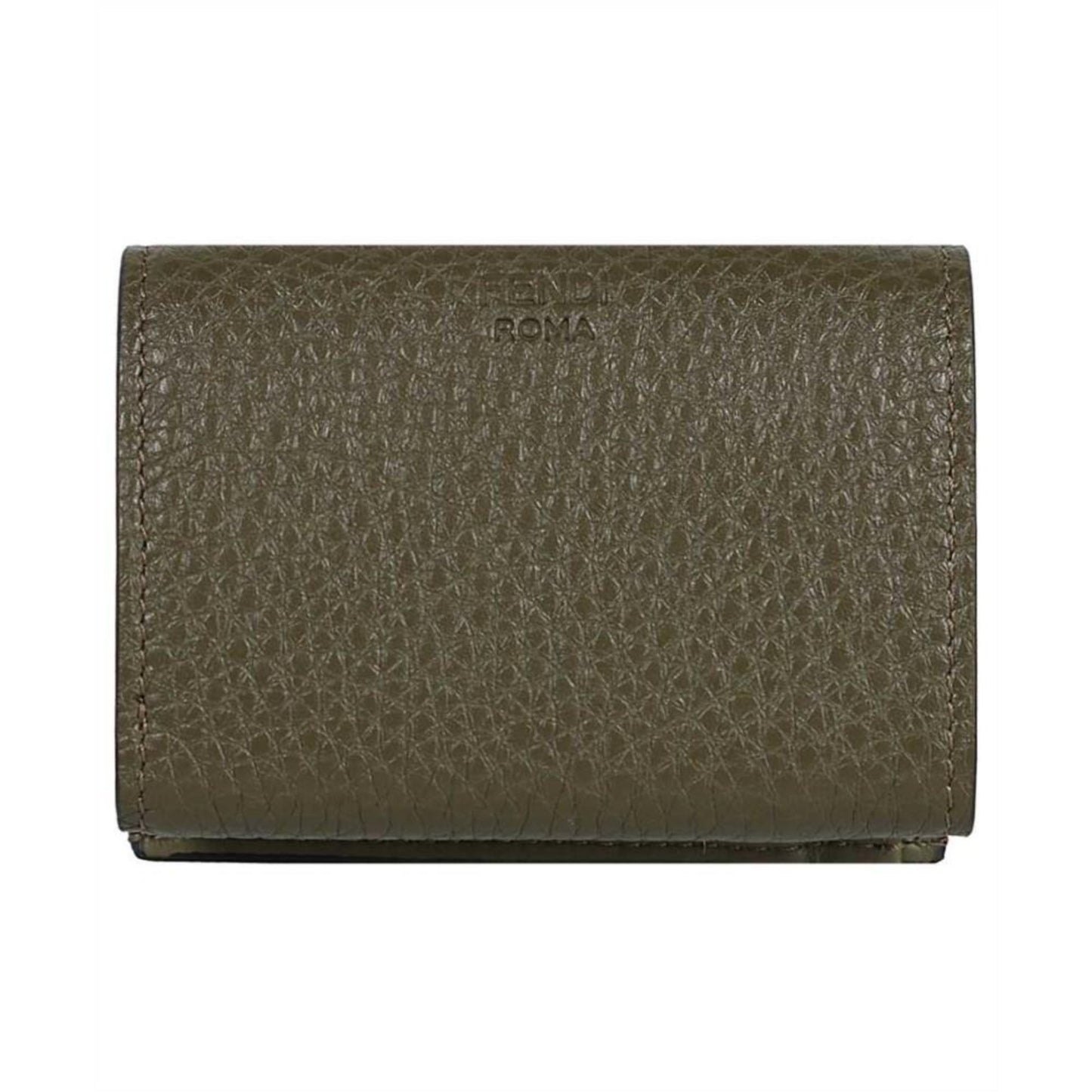 Selleria Leather Avocado Green Micro Trifold Wallet