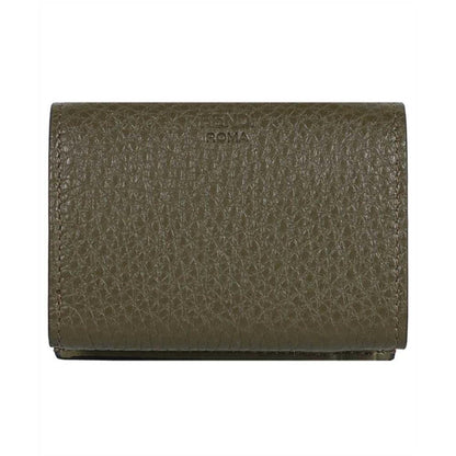 Selleria Leather Avocado Green Micro Trifold Wallet