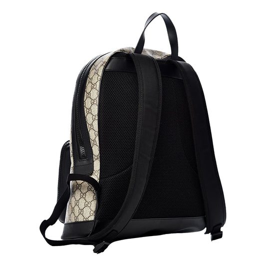 GG Supreme Canvas and Black Trim Backpack 406370