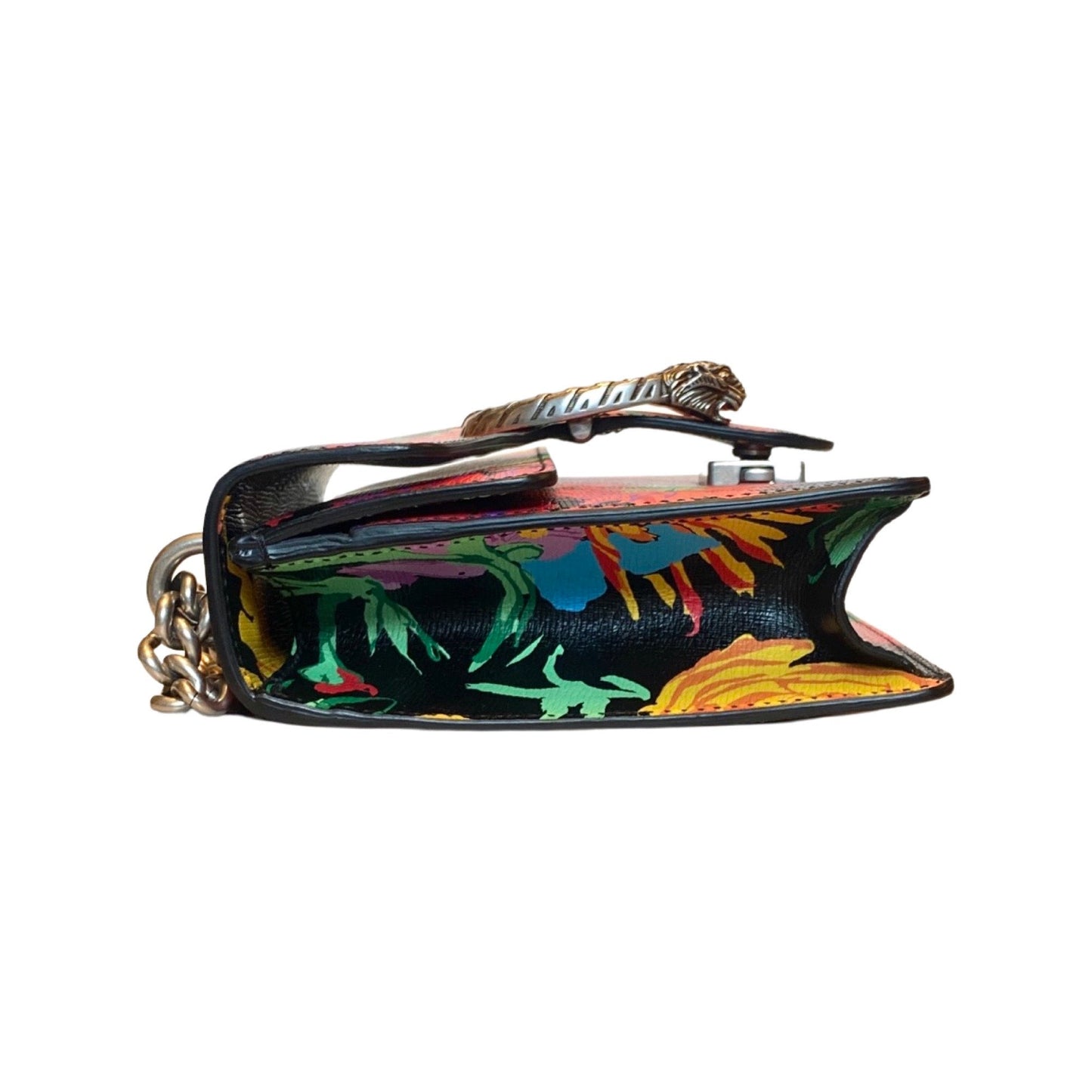 x Ken Scott Dionysus Floral Print Small Shoulder Bag