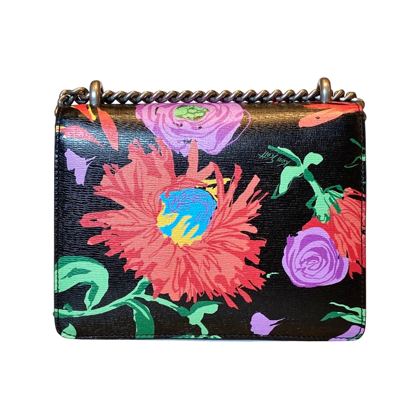 x Ken Scott Dionysus Floral Print Small Shoulder Bag