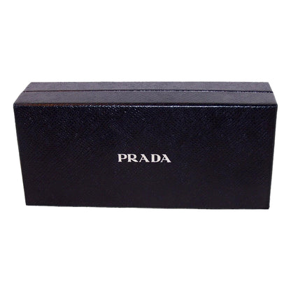 Banana Saffiano Leather Name Tag Keychain Iconic Prada