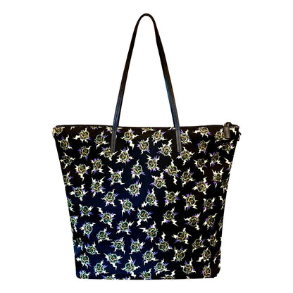 Frankenstein Black Nylon Convertible Shopping Tote