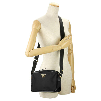 Tessuto Nylon Black Camera Bag Crossbody