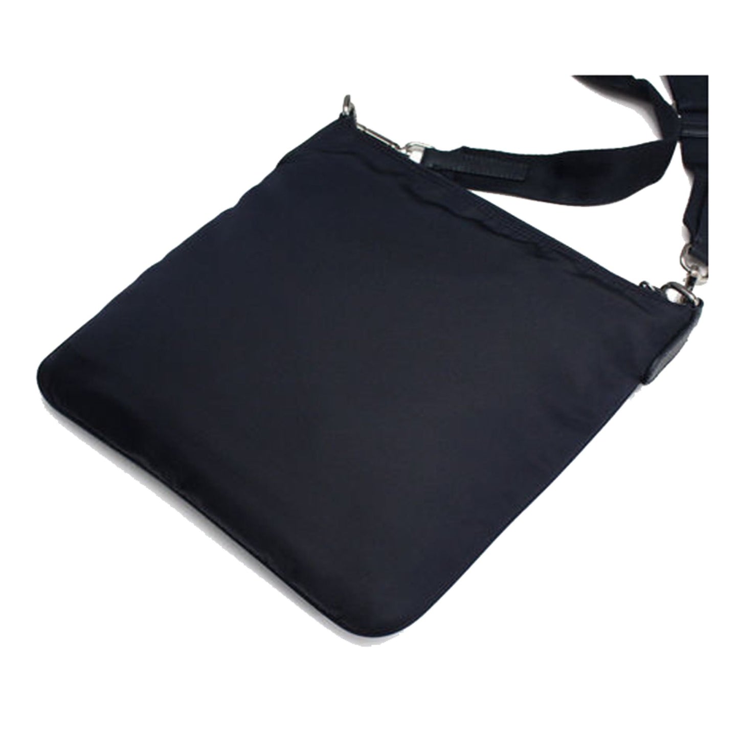 Tessuto Nylon Sport Black Messenger Crossbody Bag