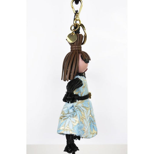 Trick Pelle Azzurro Blue Dress Jasmine Doll Keyring Key Charm