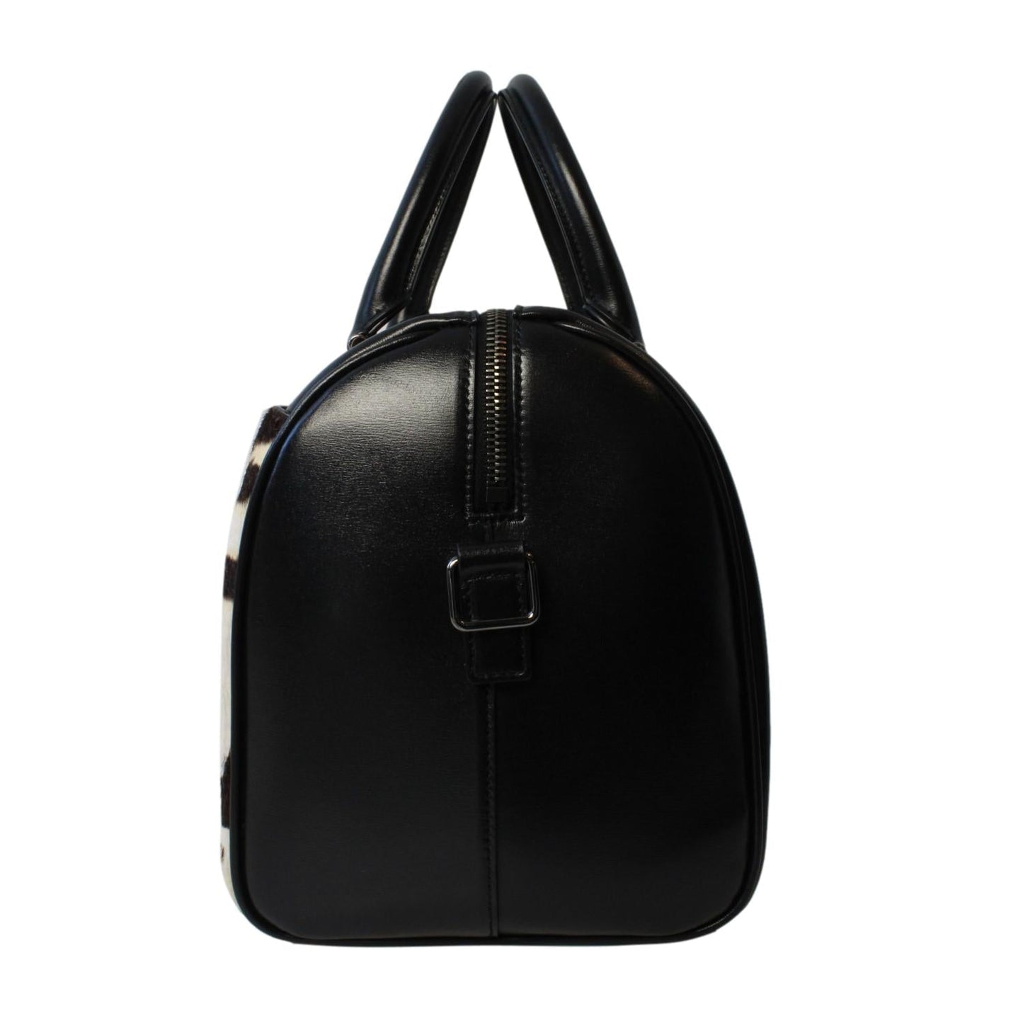 12 Hour Calfskin Leather Pony Hair Duffle Bag