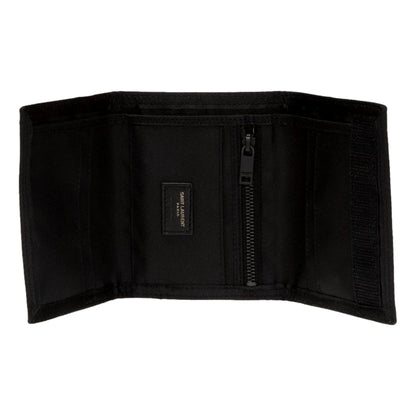 Nuxx Ripstop Black Trifold Flap Wallet