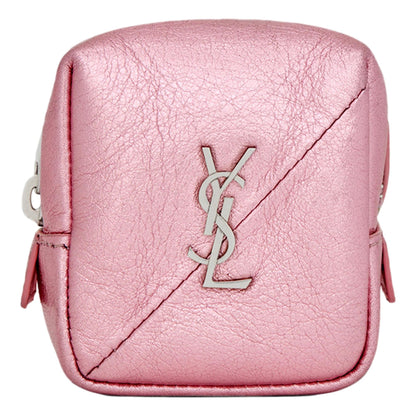 Jamie YSL Keyring Cube Pink Leather