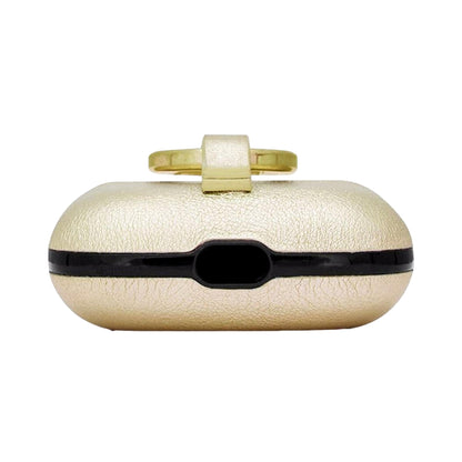 Metallic Gold Leather Airpods Pro Case