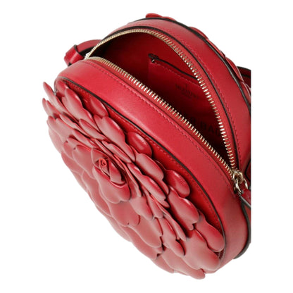 Atelier Bag 03 Oro Rose Edition Red Leather Crossbody Bag