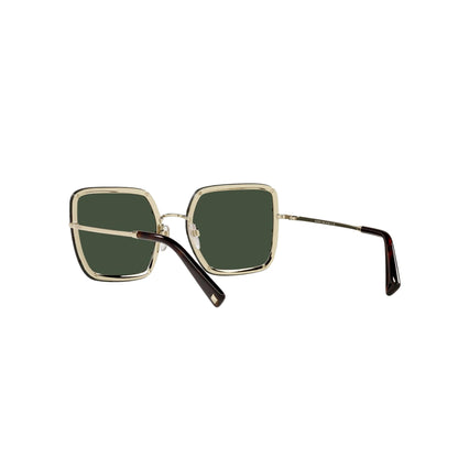 Green Studded Titanium Sunglasses